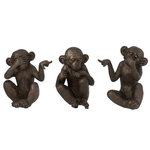 Set figurines les - set, singes