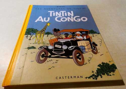Tintin congo fac simile - tintin, /