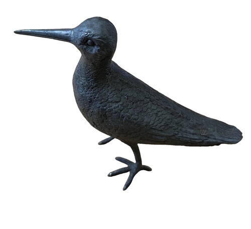 Oiseau métal sculpture - métal,