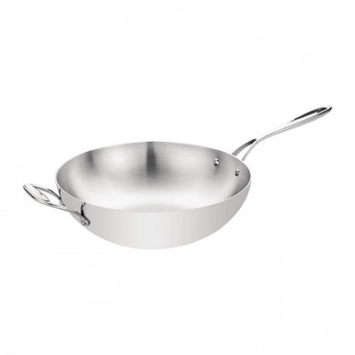 Wok inox aluminium 300 - inox,