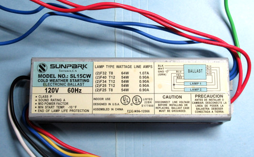 Sunpark fluorescent electronic - sunpark,
