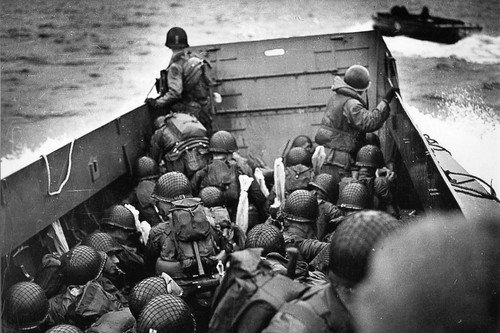 Ww2 photo péniche de - -,