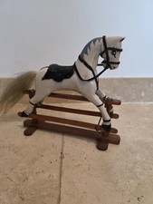 Cheval À Bascule En Bois