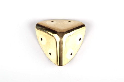 Coin malle 40mm trunk brass - 1,