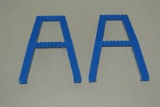 LEGO: 2x Double Crane Stand - ref 2635 Blue - Set 6600