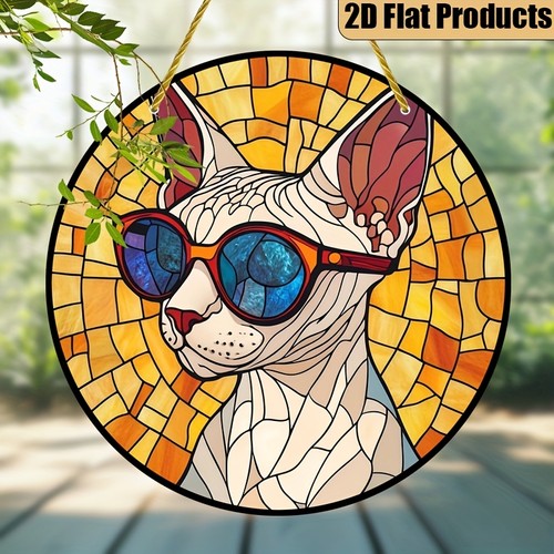 Cool sphynx cat acrylic - cool,