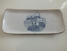 Grand plat à cake poterie de