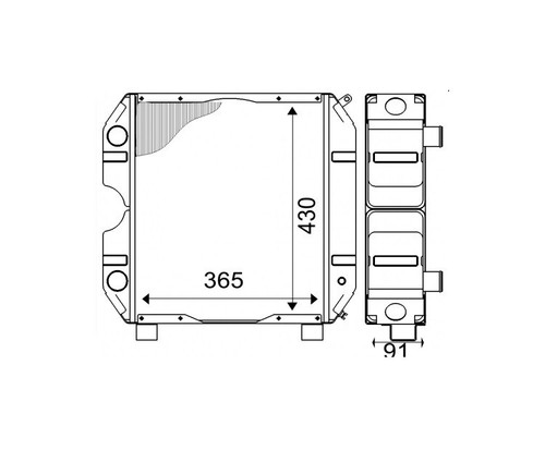 Radiator for goldoni - radiator,