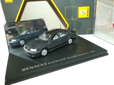 RENAULT SAFRANE BITURBO BACCARAT 1993 Gris UNIVERSAL HOBBIES 1:43