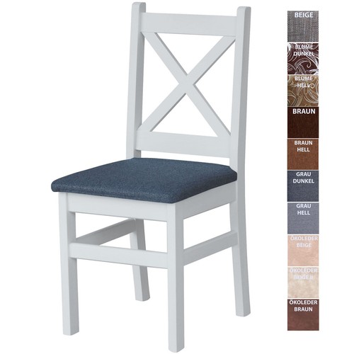 Chaise chaise rembourrée