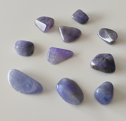 Lot tanzanite polies - tanzanite,