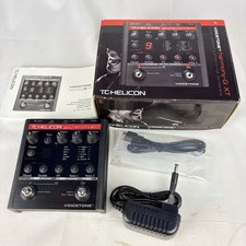 TC Helicon Voicetone Harmony G XT Vocal Effects Processor Pedal In Box VGUC