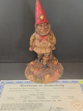 Tom Clark Gnome Figurine "SCOUT" 1989 ED 34 RARE ARTIST SIGNED w COA Scoutmaster