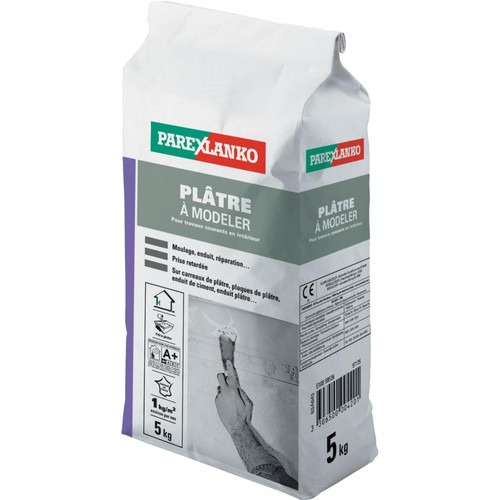 Plâtre modeler 5kg - plâtre, à