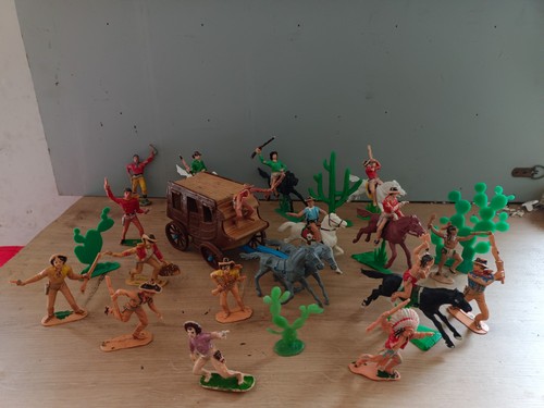 Lot soldats cowboys - lot,