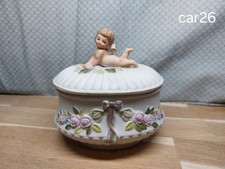 Boîte à bijoux porcelaine