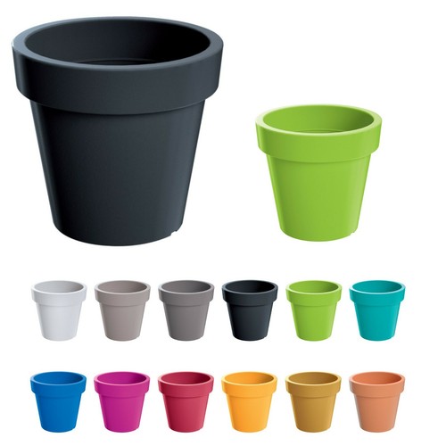 Pot fleur plastique - fleur,