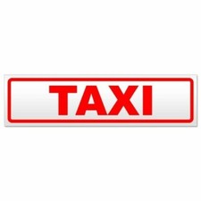 Taxi Enseigne Aimant Bouclier