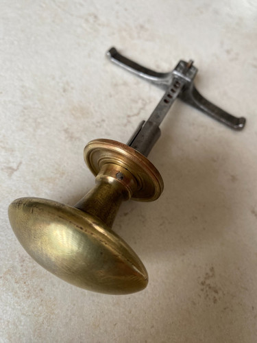 Ancienne poignée porte en - de,