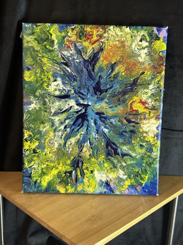 Tableau abstrait moderne