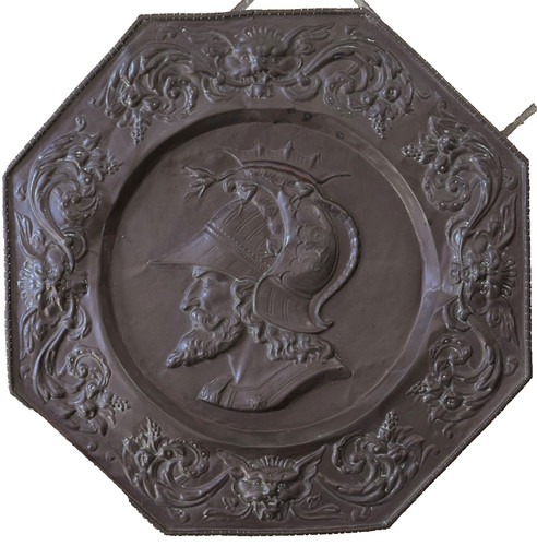 Grande plaque murale - , ancienne