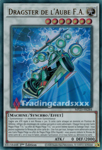 Dragster de l aube - yu-gi-oh!, l'aube
