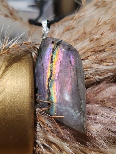 Pendentif labradorite - pendentif, en