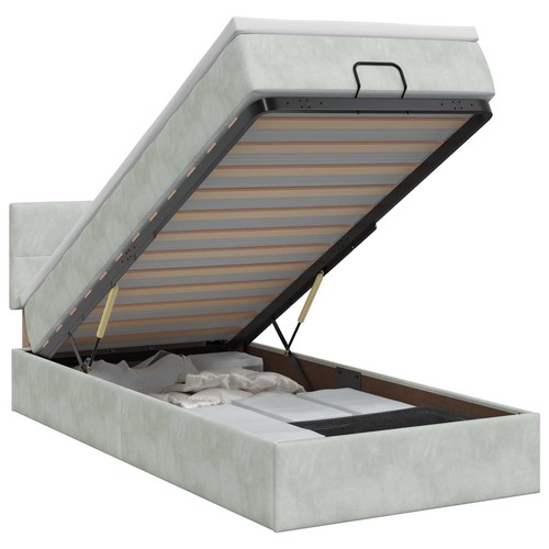 Lit ottoman avec matelas - ,