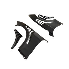 AILES EN ALUMINIUM - STYLE GT500 (MUSTANG 2018-2023 ECOBOOST, GT)