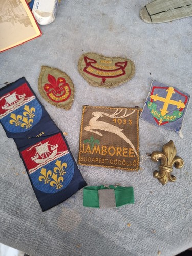 Lot insigne scout jamboree - lot,