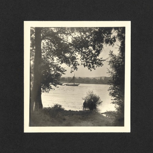 Paysage mer lec - , voilier