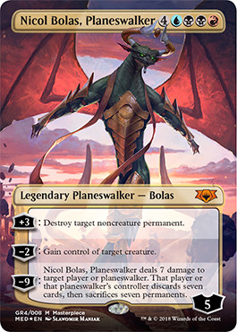 Magic mtg nicol bolas - magic,