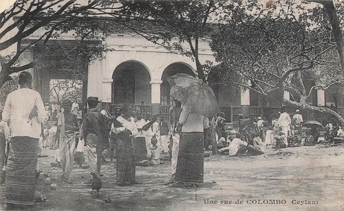 Ceylan une rue - rue, colombo