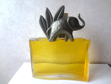 FLACON EN VERRE  AVEC BOUCHON