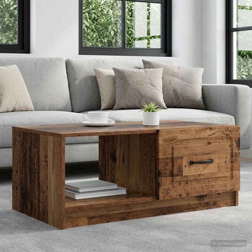 Table basse bois ingénierie - table,