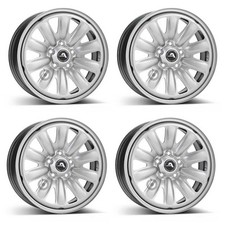 4 Jantes tôle en acier Alcar