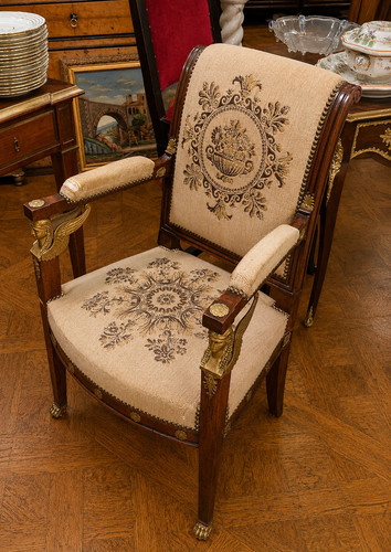 Fauteuil époque empire - fauteuil,