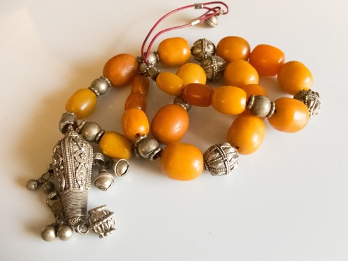 Bijou collier yemenite vintage - collier,