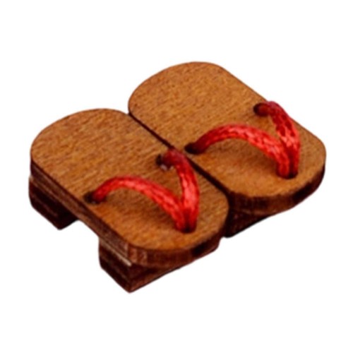 Kimono geta miniature bois - geta,