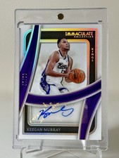2023-24 Panini Immaculate Shadowbox Signatures Keegan Murray GOLD /10