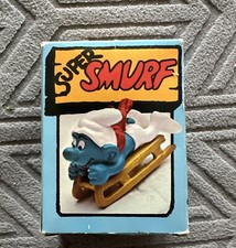 SCHTROUMPF Super Smurf LUGE En