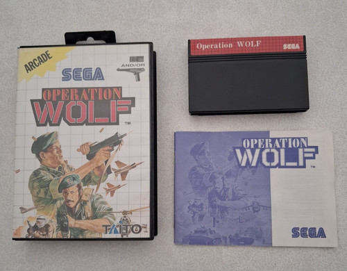 Operation wolf sega - operation, master