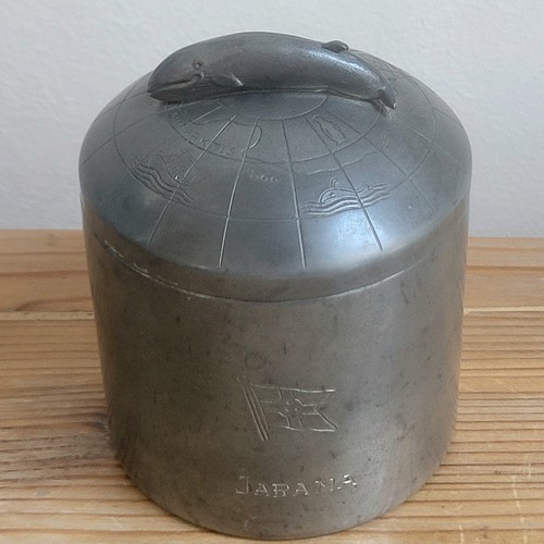 Boîte tabac étain - en,
