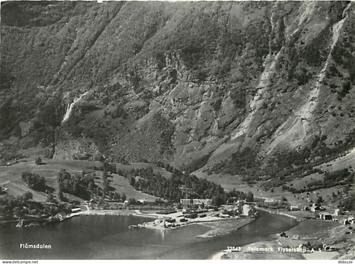 Carte postale norvège - carte,