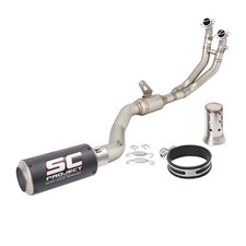 RS660 2021-2025 for Aprilia Tuono 660 Complete Exhaust System Front Pipe Muffler
