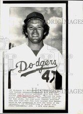 1975 Press Photo Dodgers pitcher Andy Messersmith. - hps09553