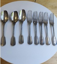 lot of 8 antique Christofle cutlery