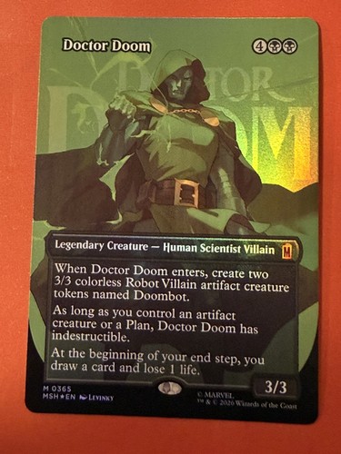 Mtg marvel doctor doom - marvel,