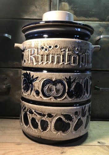 Pot rhum jar rumtopf - pot,
