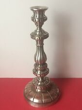 antique silver copper candle holder